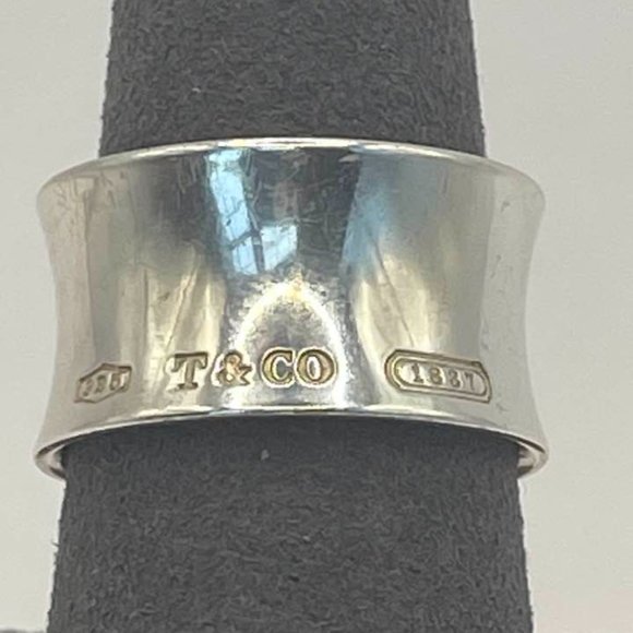 Tiffany & Co. Jewelry - Tiffany & Co 1837® Wide Ring ~ sterling silver - Host Pick - size 8
